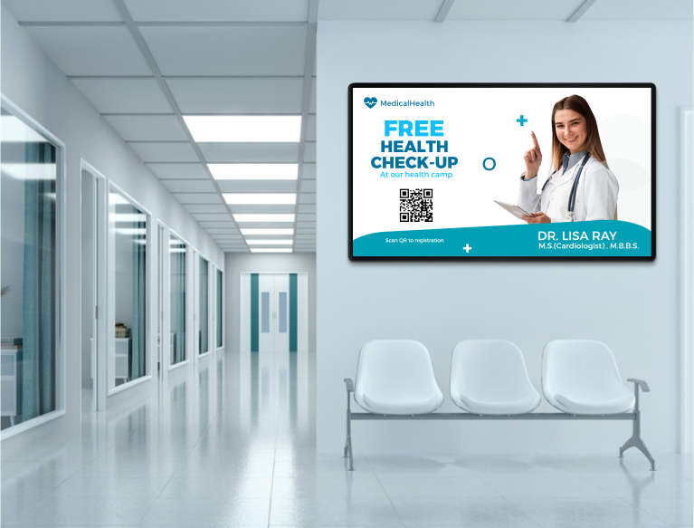 hospital digital signage software